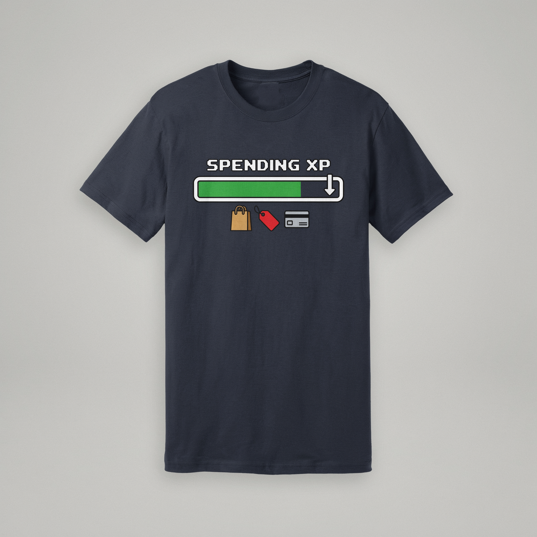 Corporate NPC Graphic Tee - Navy unisex graphic tee