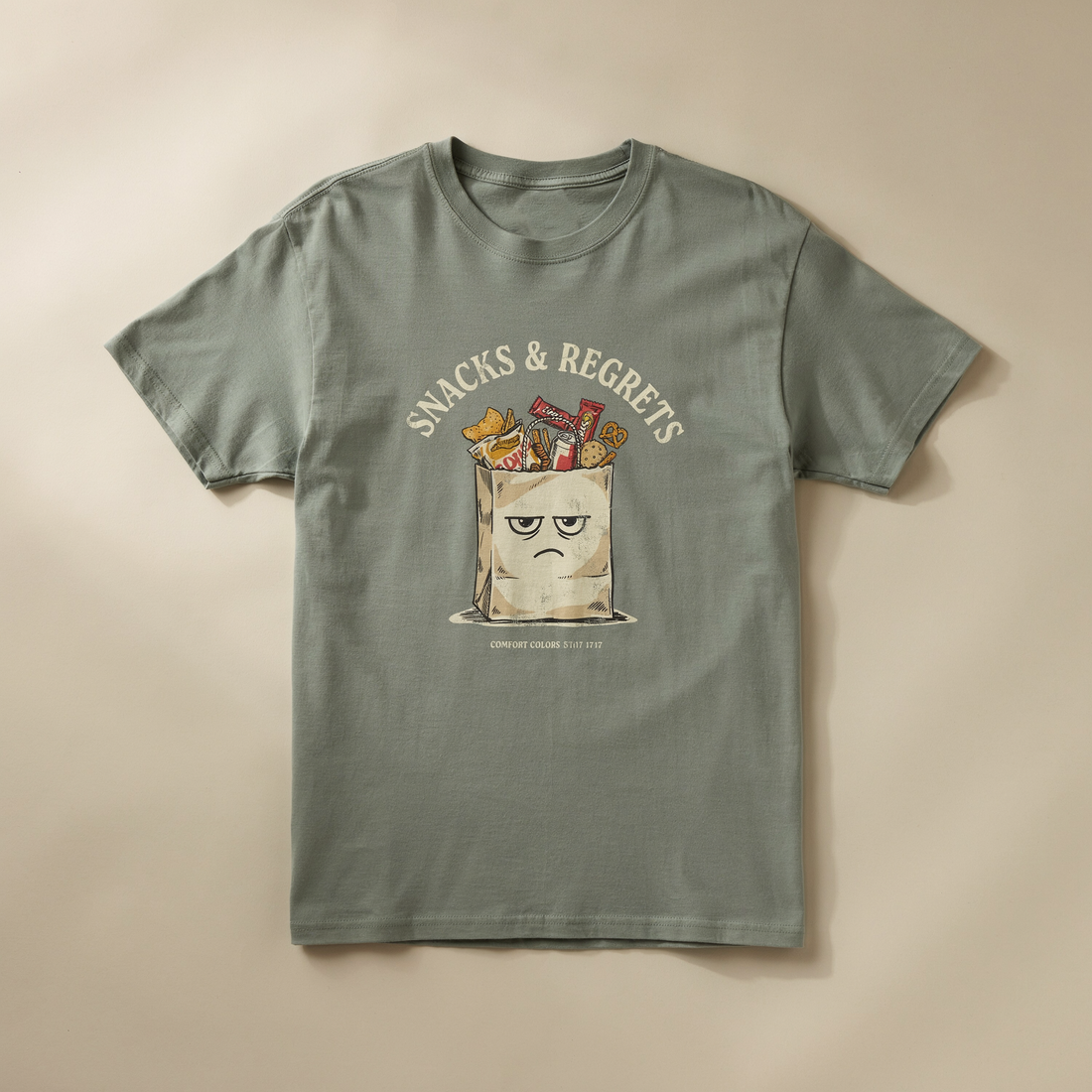 Trash Panda Graphic Tee - Pepper unisex graphic tee