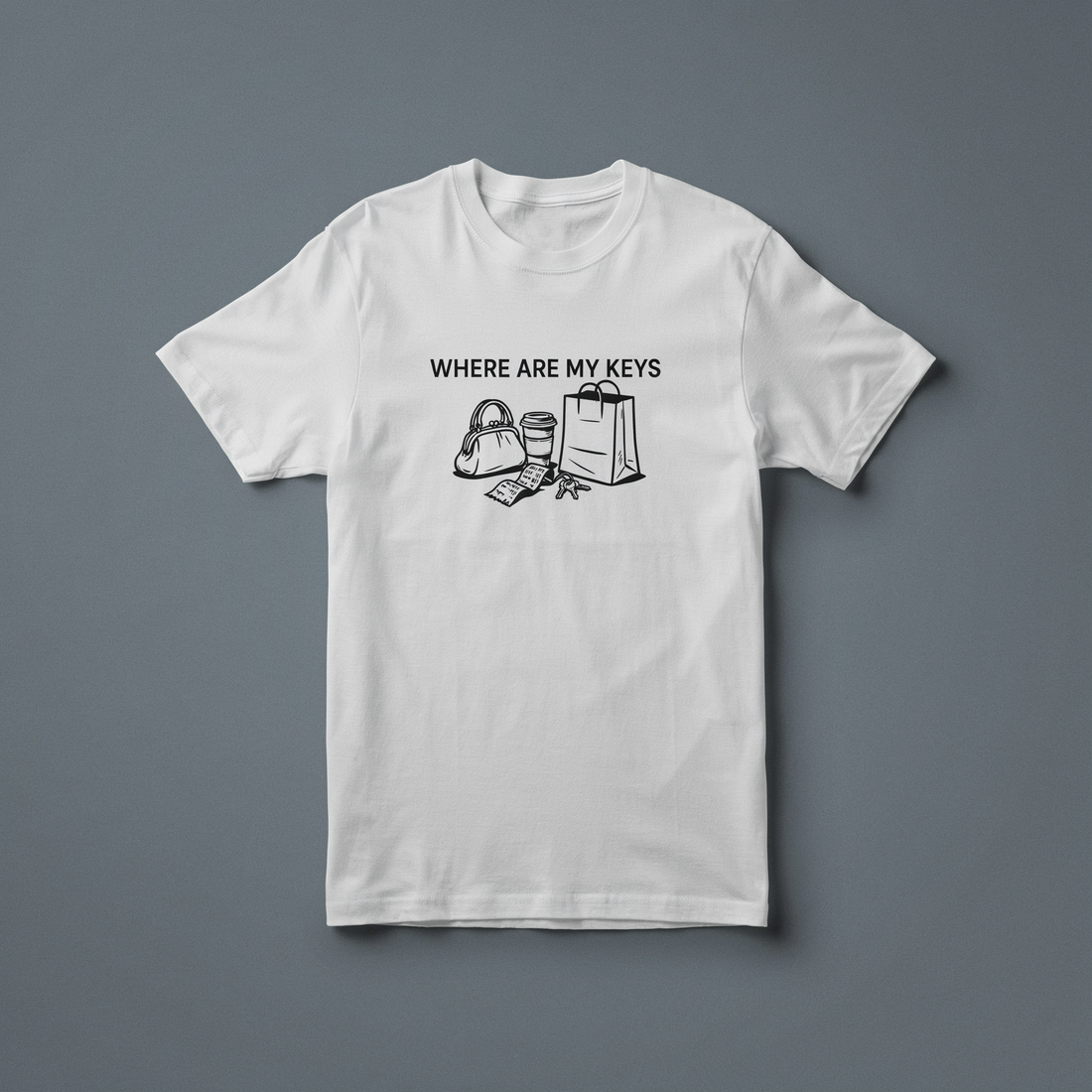 Bird Behavior Graphic Tee - Black unisex graphic tee