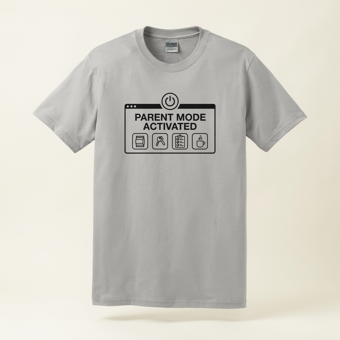 I Don't Work Here Graphic Tee - Military Green unisex graphic tee