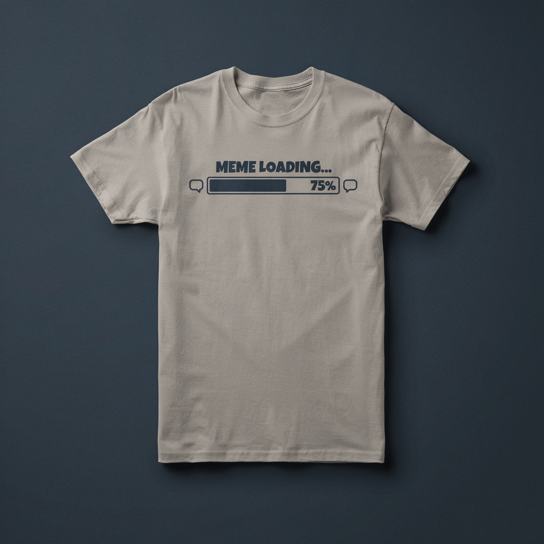 Currently on a Side Mission Tee - Heather Slate unisex graphic tee