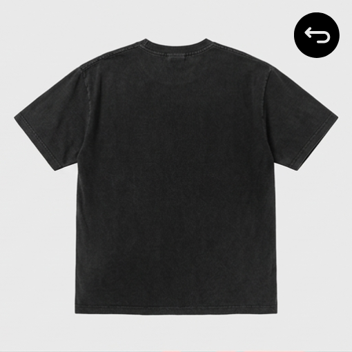 Blank back t-shirt mockup by SEAM + MEME