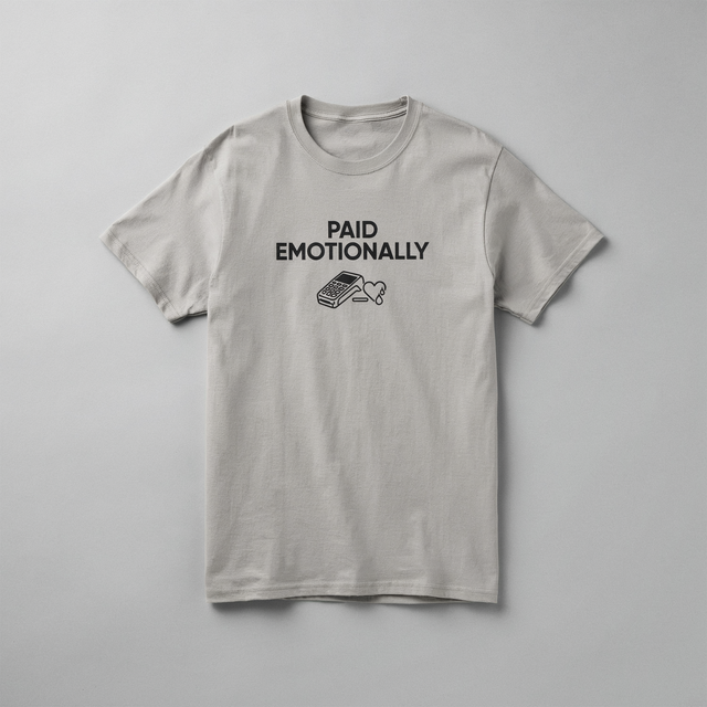 Out of Office Mentally Graphic Tee - Heather Dust unisex graphic tee
