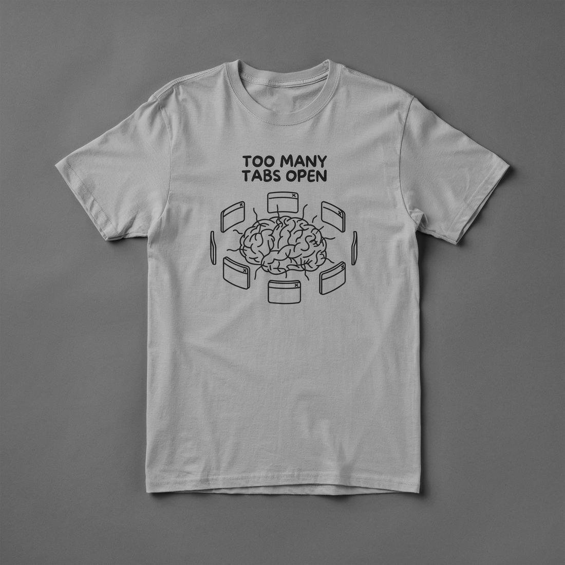 Earning XP Doing Errands Graphic Tee - White unisex graphic tee