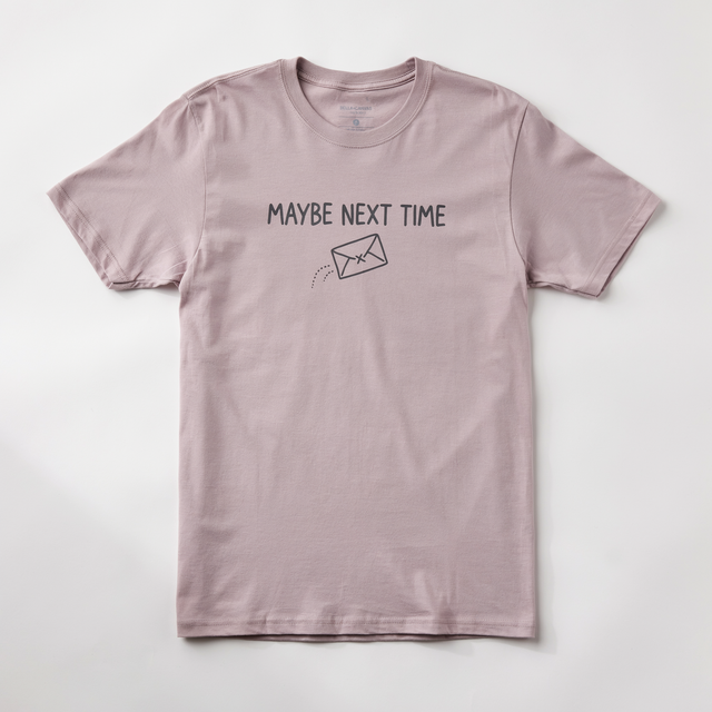 Quietly Thriving Graphic Tee - Blue Jean unisex graphic tee