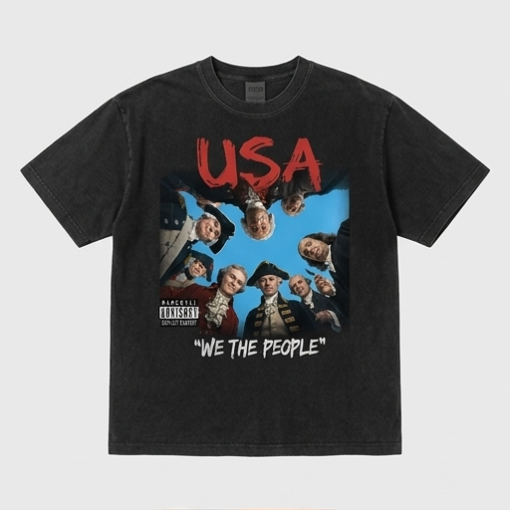 USA 1776 Album Cover Tee