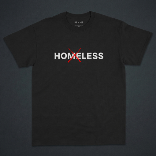 Home Less Tee shirt mockup by SEAM + MEME